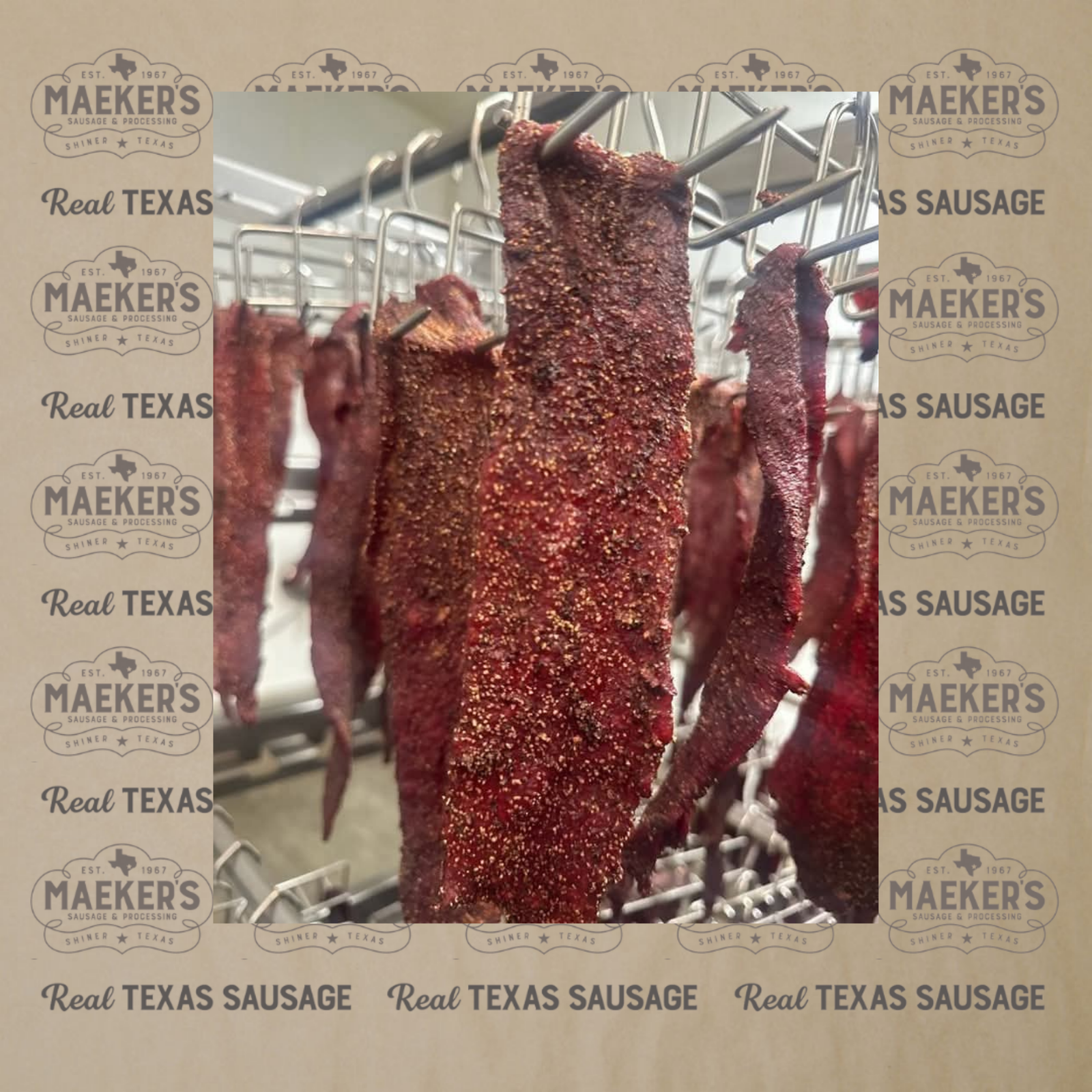 Peppered Beef Jerky - 1lb @$44.00/lb