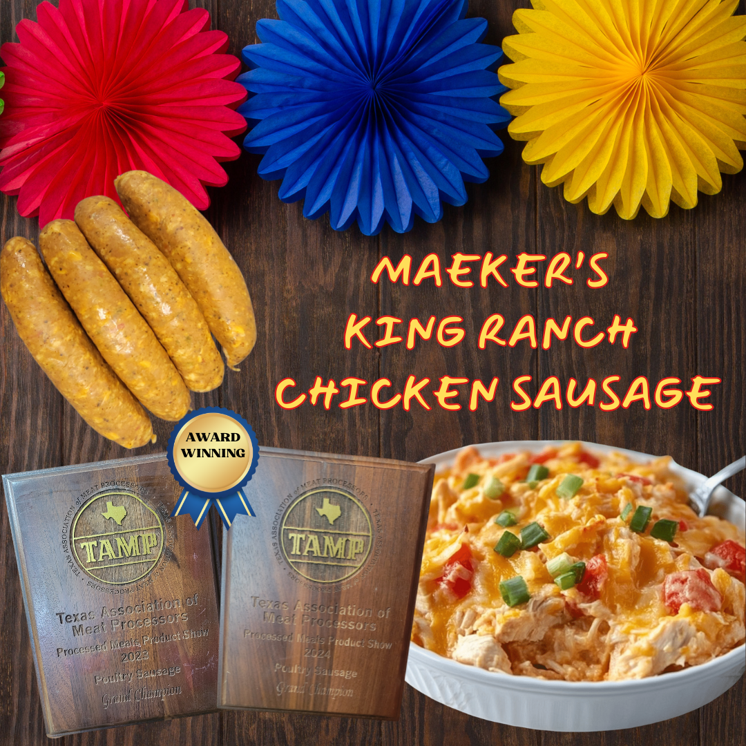 (3) King Ranch Chicken BBQ Style Smoked Sausage