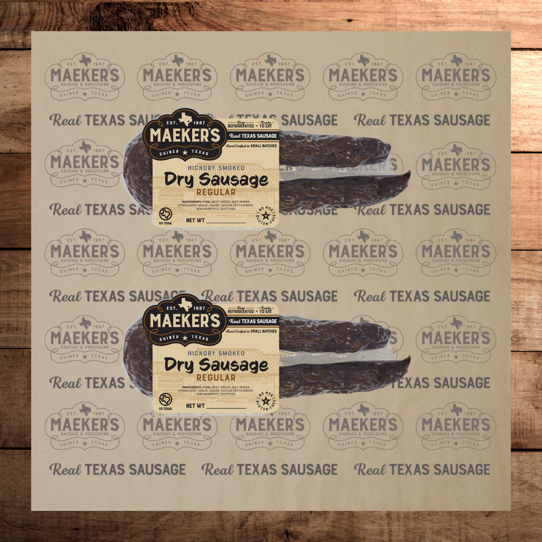 (2) Regular Dry Sausage