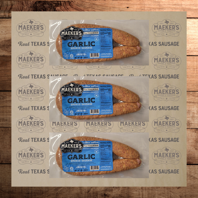 (3) Garlic Smoked Sausage