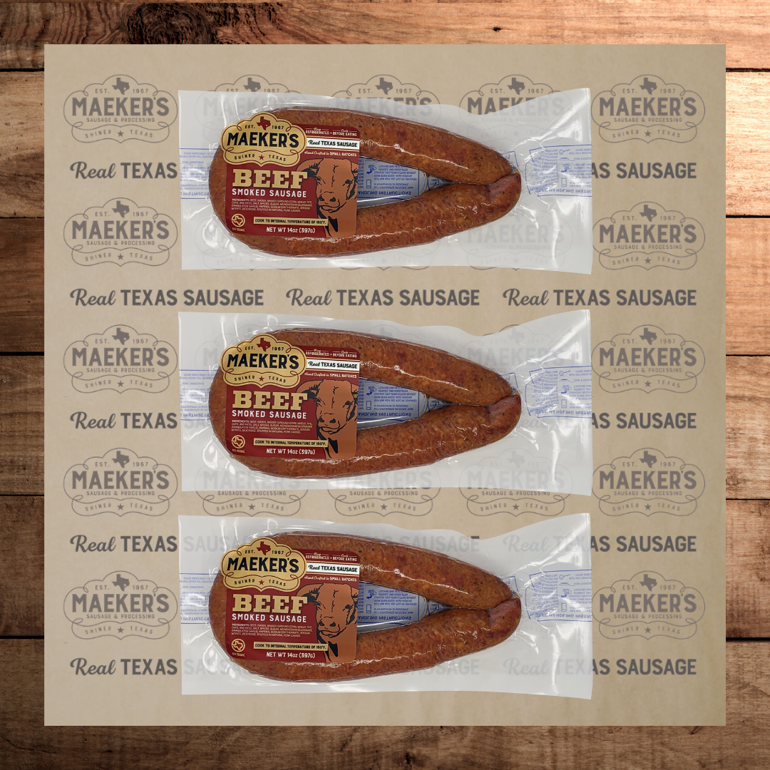 (3) BEEF SMOKED SAUSAGE