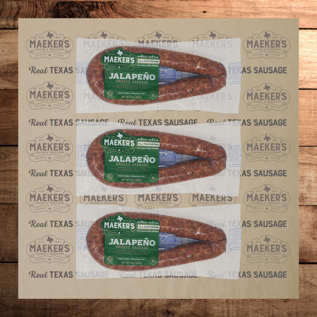 (3) Jalapeno Smoked Sausage