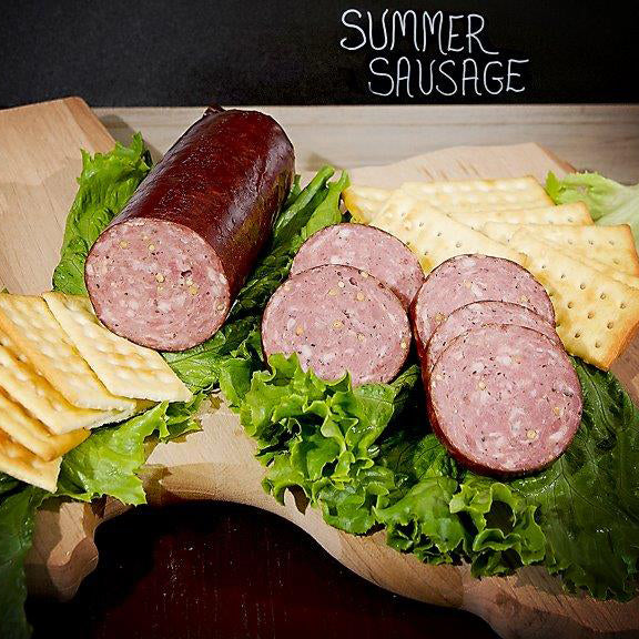2) Regular Summer Sausage - Maeker's Sausage